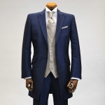 タキシードランキング ネイビーロングタキシード